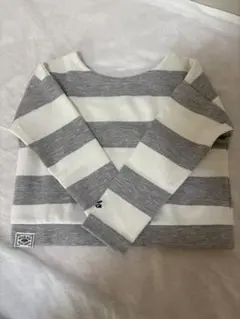 Polo Ralph Lauren 長袖カットソー 4T グレーとホワイト
