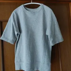 グレー ラグランスリーブ Tシャツ