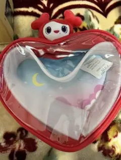 TWICE ハート型ポーチ ぬいぐるみ付き CHAEYOUNG