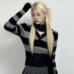 Amood トップス ニット セーター y2k 韓国