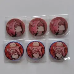 にじさんじ　セラフ　パジャマ缶バッジセット