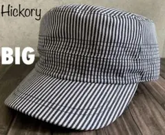 送料込 新品 BIGサイズ 帽子 ステッチ ワークキャップ オールシーズン h