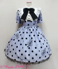 未使用タグ付きAngelic Pretty dolly dot ワンピースのサムネイル
