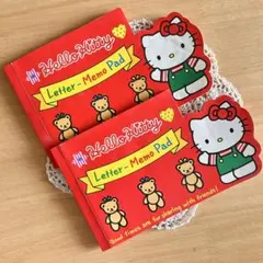 【当時物/1994年/激レア】 ハローキティ Letter-Memo Pad