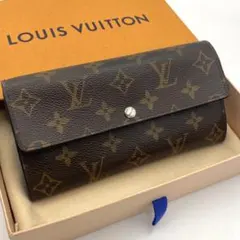 ルイヴィトン モノグラム ポルトフォイユサラ 長財布 M61734 カード10枚