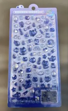 ボンボンドロップシールミニ　よるねこボンボン