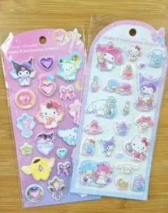 サンリオ♡　ジュエルマショマロステッカー２枚組