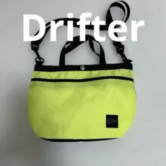Drifter ショルダーバッグ　ネオンイエロー