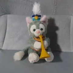 ディズニー　35周年　ハッピーマーチングファン　ジェラトーニ　ぬいぐるみバッジ