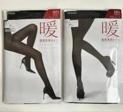 ATSUGI 温感発熱タイツ 80・110デニール M-L