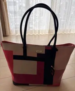 kate spade 幾何学模様 トートバッグ　匿名配送