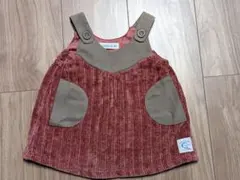ベビー　子供服　女の子　コーデュロイ　ジャンパースカート　80　conoco