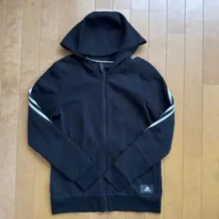 スウェットフルジップパーカーユニセックス子供160