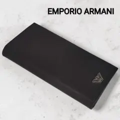 未使用品✨️　エンポリオアルマーニ　サフィアーノレザー　イーグルプレート　長財布のサムネイル