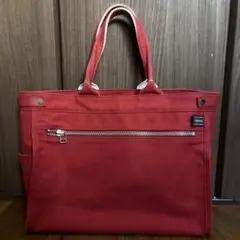 PORTER ネイキッド トートバッグ L 赤