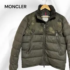 ◆MONCLER◆ ダウンジャケット/CAMO/破れ有り/モンクレール/サイズ２