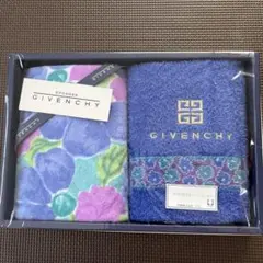 【未使用品】訳ありGIVENCHY ゲストタオル 2枚セット 内野株式会社