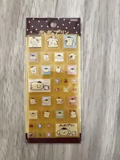 ポムポムプリン　タイルシール　シール　レトロ