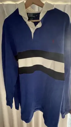 SMK様専用【レア】POLO SPORTラガーシャツ 青 100%コットン - メルカリ
