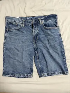 H&M レギュラーフィット デニムショートパンツ 34