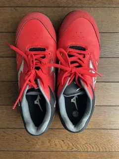 MIZUNO 安全靴 28.0cm EEE ホワイト レッド - メルカリ