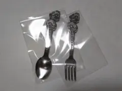 未使用品 チップとデール スプーンとフォーク セットのサムネイル