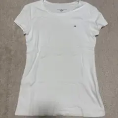 10/5まで TOMMY HILFIGER Tシャツ レディース 半袖 白 S