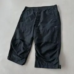 00s アーカイヴ NIKE CLIMA-FIT テック クロップドパンツ 黒