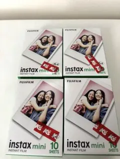 新品未使用　富士フィルム　instax mini　チェキフィルム　40枚
