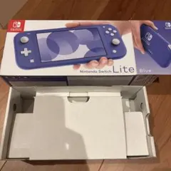 空箱　Nintendo Switch Liteブルー