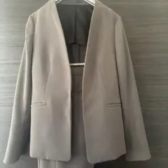 スーツ ノーカラージャケット
