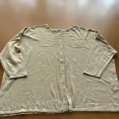 STAMP AND DIARY 2way7分袖コットンニット カーディガンのサムネイル