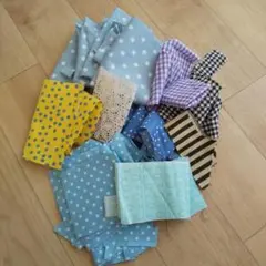 布地セット 水玉模様 97g　⑬