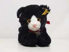 steiffシュタイフ ビンテージ・黒猫のクシェル 20㎝ 2026年最新】シュタイフ猫の人気アイテム - メルカリ