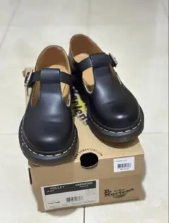 Dr. Martens Polley14952001レザー ストラップ付き厚底靴 - メルカリ