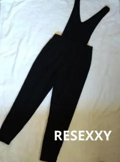 RESEXXY リゼクシー サロペット オーバーオール ブラック 黒 Sサイズのサムネイル