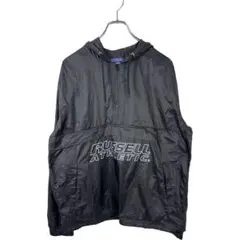 ●RUSSELL ラッセル　メンズ　ブラック　アノラックパーカー　ブルゾンのサムネイル