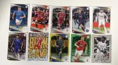 축구 Topps 카드 9장 세트