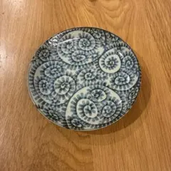 豆皿　小皿　唐草模様 レトロ