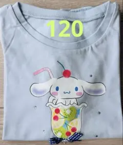 新品any fam Cinnamoroll シナモンTシャツ ライトブルーのサムネイル