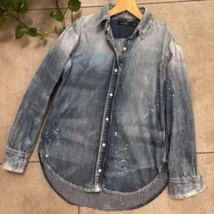 pbd デニムシャツ刺繍ウエスタンシャツ フェノメノンビヨンドディスク 