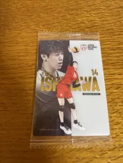 バレーボール男子日本代表　カード　ウエハース　石川祐希　今月末まで