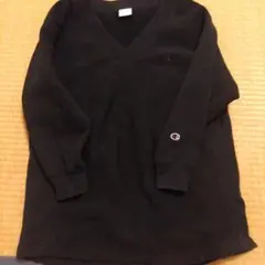 値下げ！Champion ブラック Vネック スウェット M
