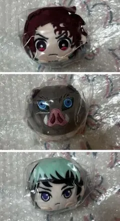 鬼滅の刃 もちころりん 竈門炭治郎 嘴平伊之助 愈史郎