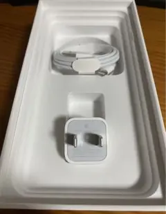 Iphone純正充電器ケーブルとアダプタセット