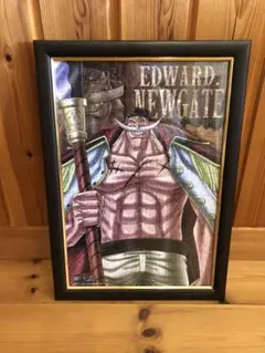 『完成品』ワンピース　白髭　パズル　額付き