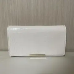 【新品】H&M クロコダイル型押しホワイトショルダーバッグ