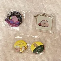 カービィ アクリルバッジ アクリルキーホルダー 缶バッジ