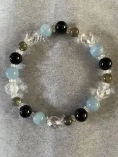 天然石クリスタルブレスレット