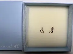 Ta様専用canal 4℃（ヨンドシー）ハート型ピアス（箱付き）